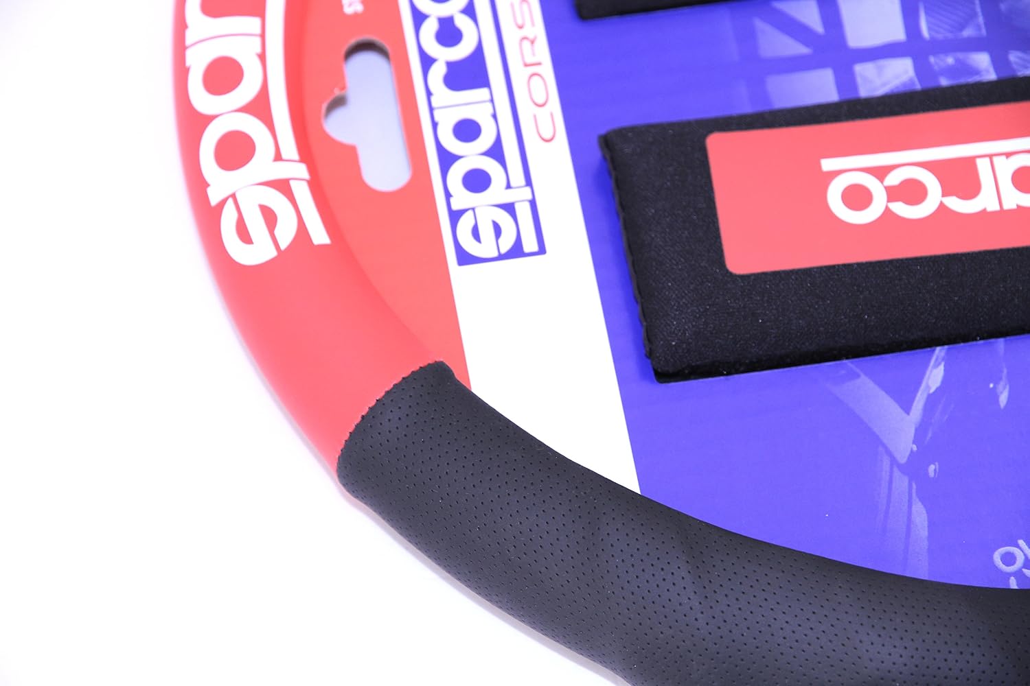 Sparco Steering Wheel Cover/Shoulder Pad (Red)