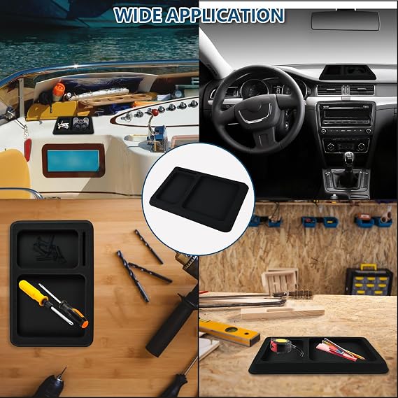 Boat Dash Pad,Multi-Compartment Design Boat Dash Pad Foam,EVA Foam Boat Dashboard Organizer Accessory Holder for Fishing Boats, Kayaks, Car Dashboards,1510In