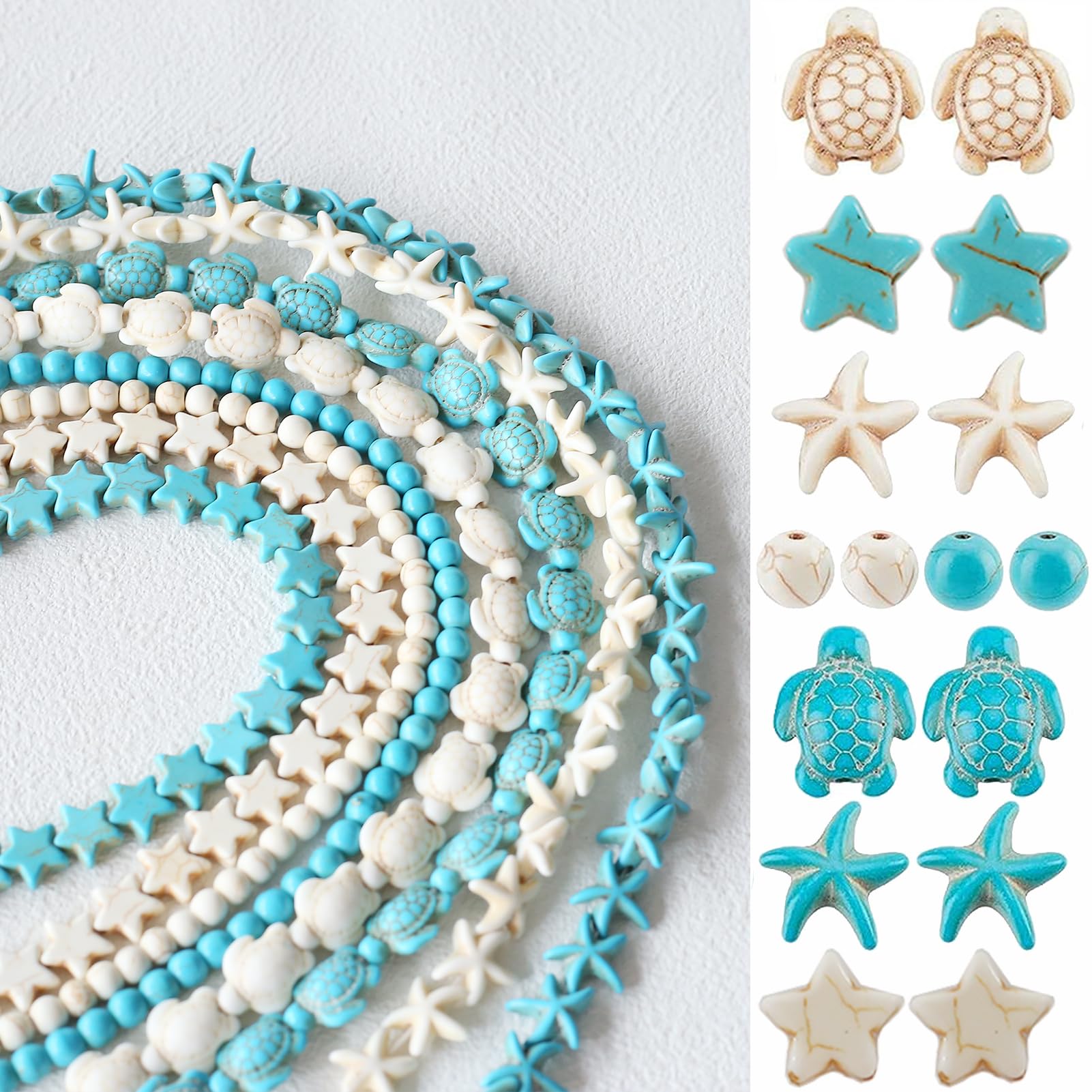 Perles Océan Colorées DIY Bijoux DAHI Environ 132 Perles Tortue Colorées, Perles D'océan Pour Bijoux Coquillages Déco Avec Trou Perles Océan Colorées DIY Bijoux DAHI Environ 132 Perles Tortue Colorées, Perles D'océan Pour Bijoux Coquillages Déco Avec Trou