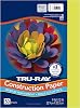 Tru-Ray Heavyweight Construction Paper, Brilliant Lime, 9 x 12, 50 Sheets