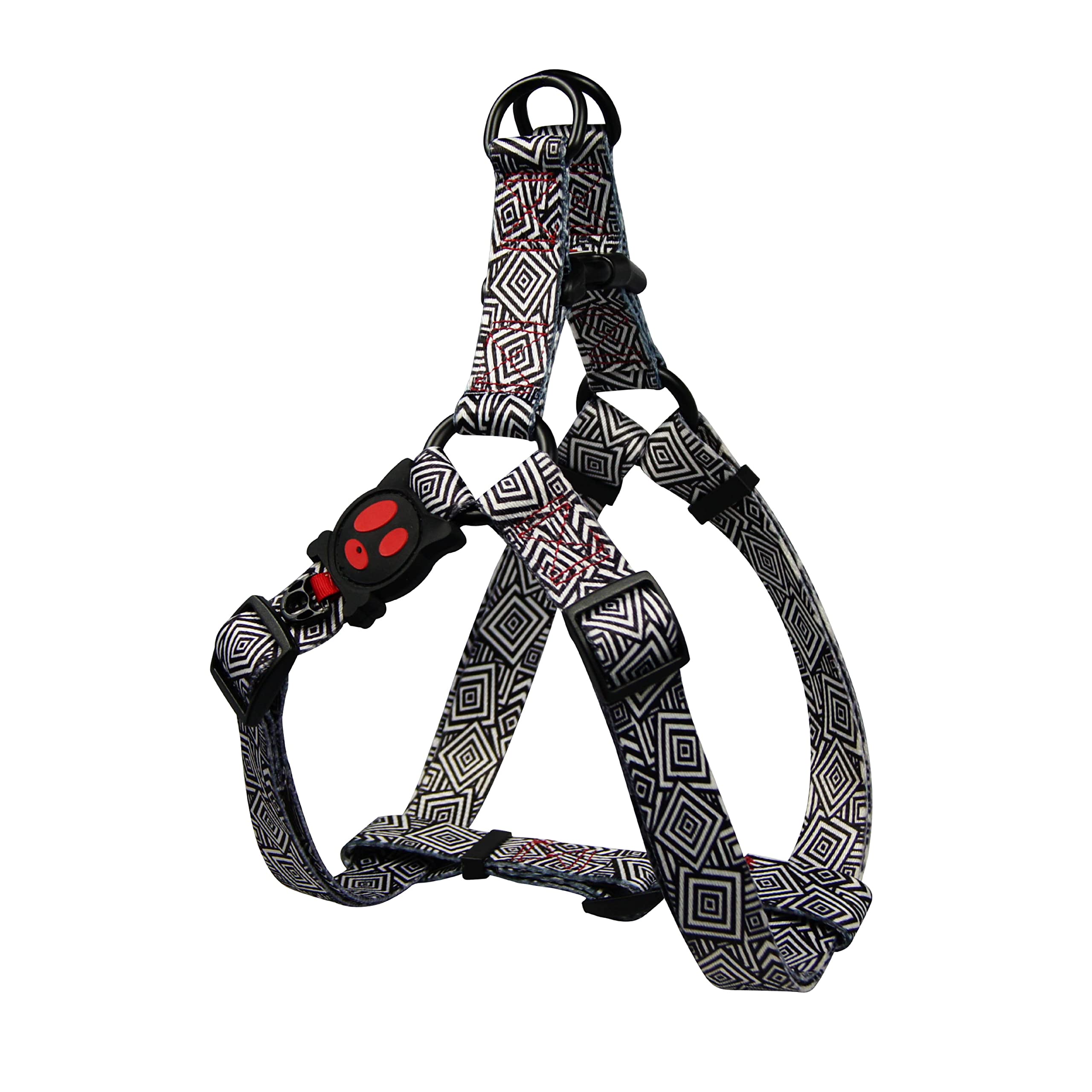 DOCOLOCO Step-In Harness (DCL202) Texture - Hologram, Sizes - S