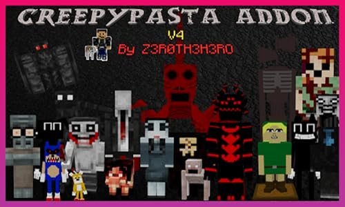 Scary ghost Creepypasta mod for MInecraft MCPE