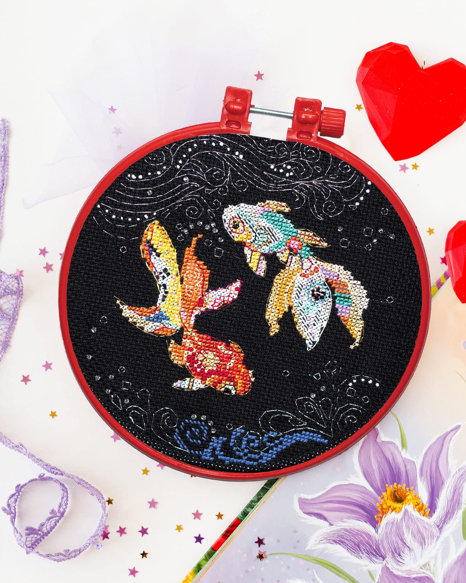 Abris Art Cross-Stitch kit in Gentle Waves AHM-059