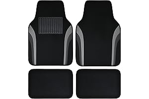 CAR PASS Leather Waterproof Sporty Car Floor Mats Carpet for Trucks