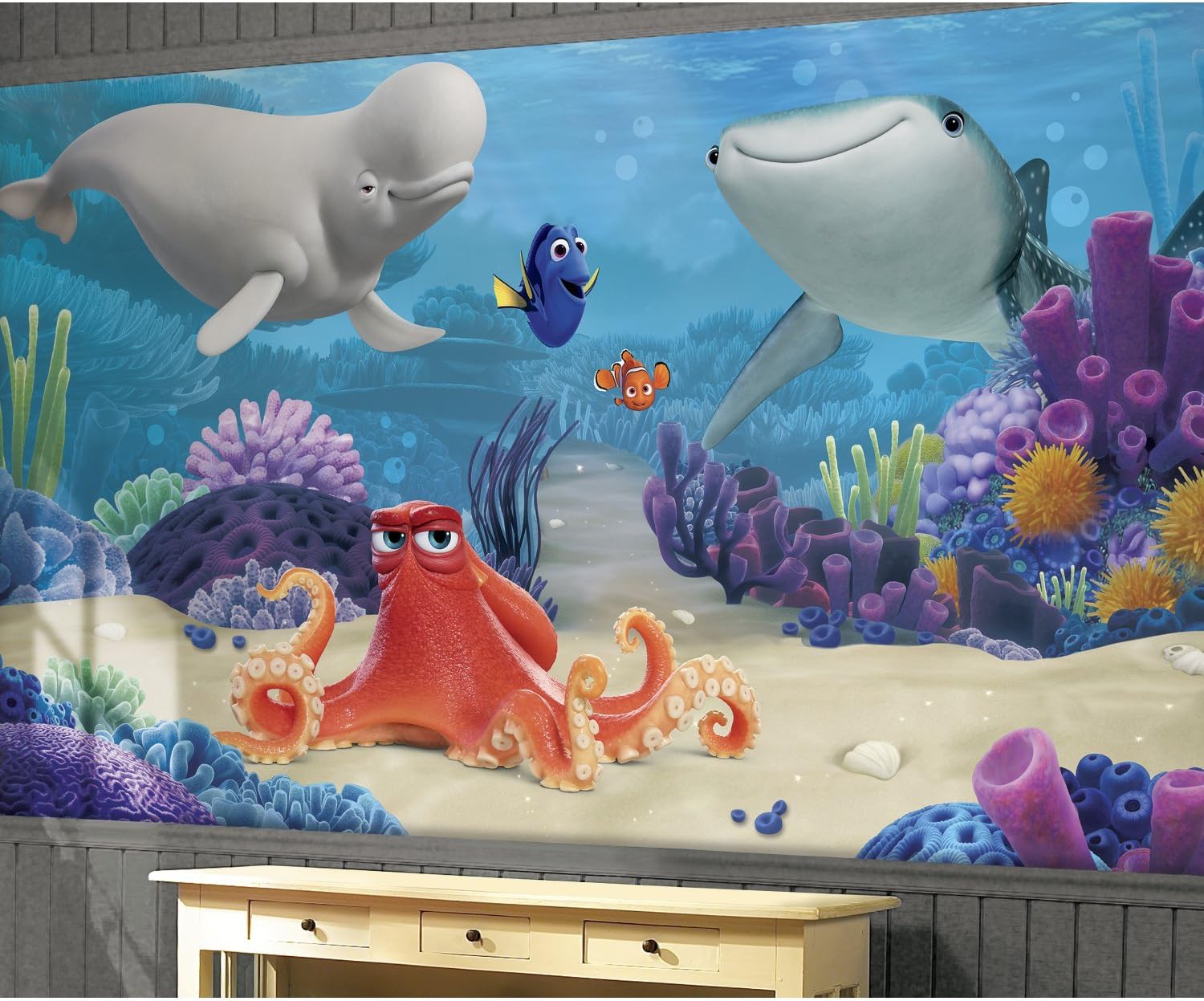 RoomMates Disney Pixar Finding Dory Peel and Stick Wall Mural by RoomMates,JL1384M