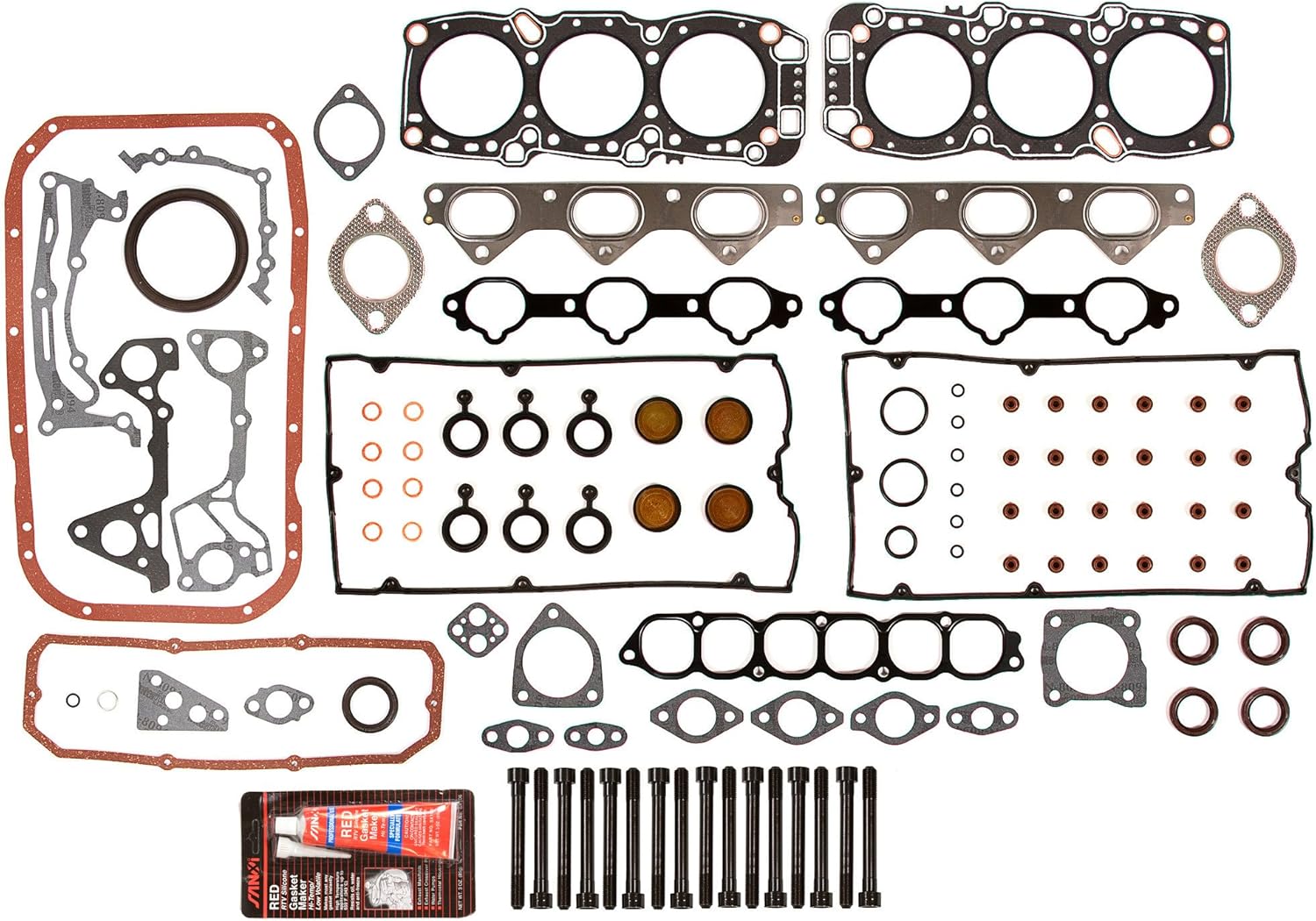 Evergreen FSHB5014 Full Gasket Set Head Bolt