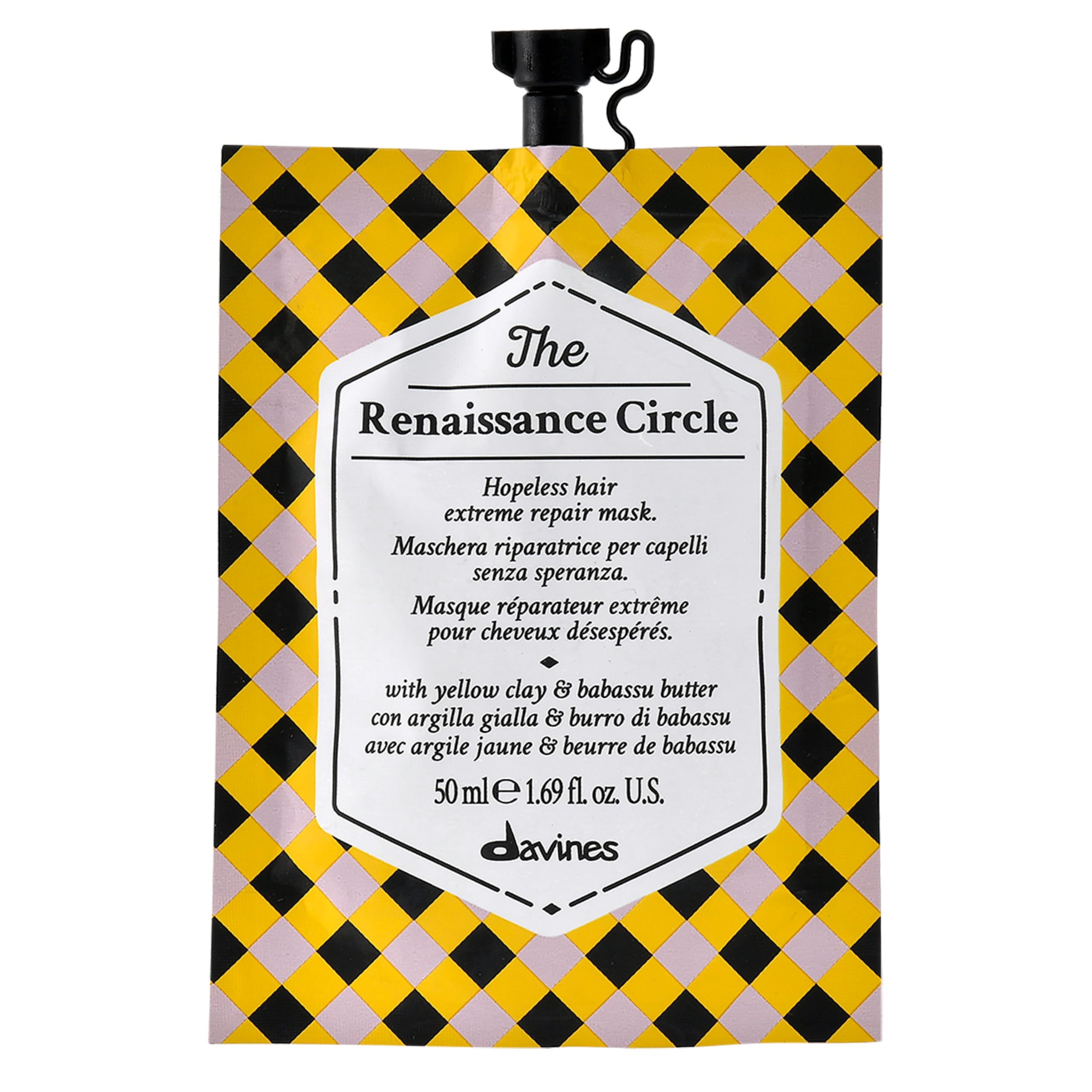 Davines The Renaissance Circle - Maschera extra riparatrice per capelli danneggiati - 50 ml