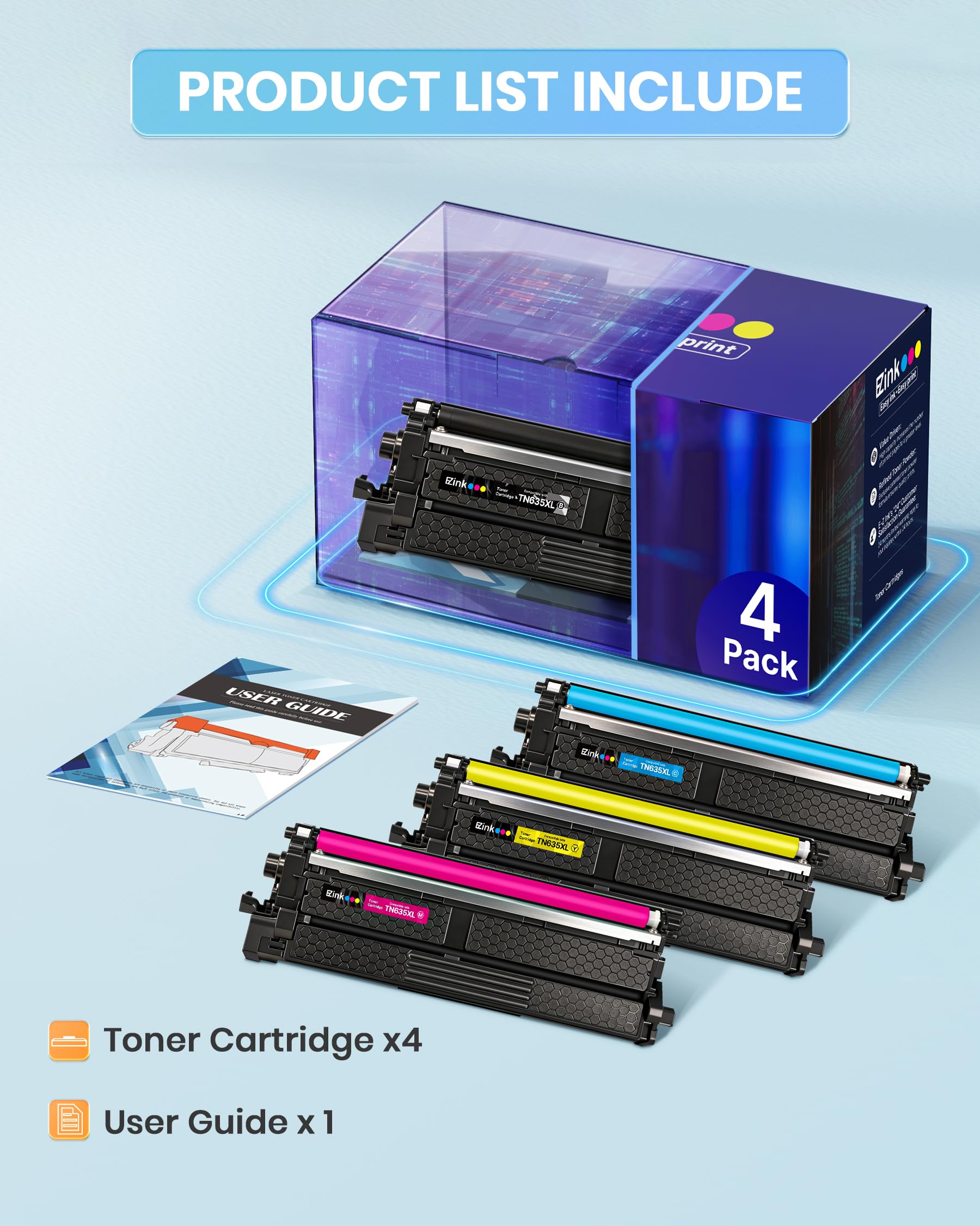 Amazon.com: E-Z Ink TN635XL Toner Cartridge with MFC-L8930CDW