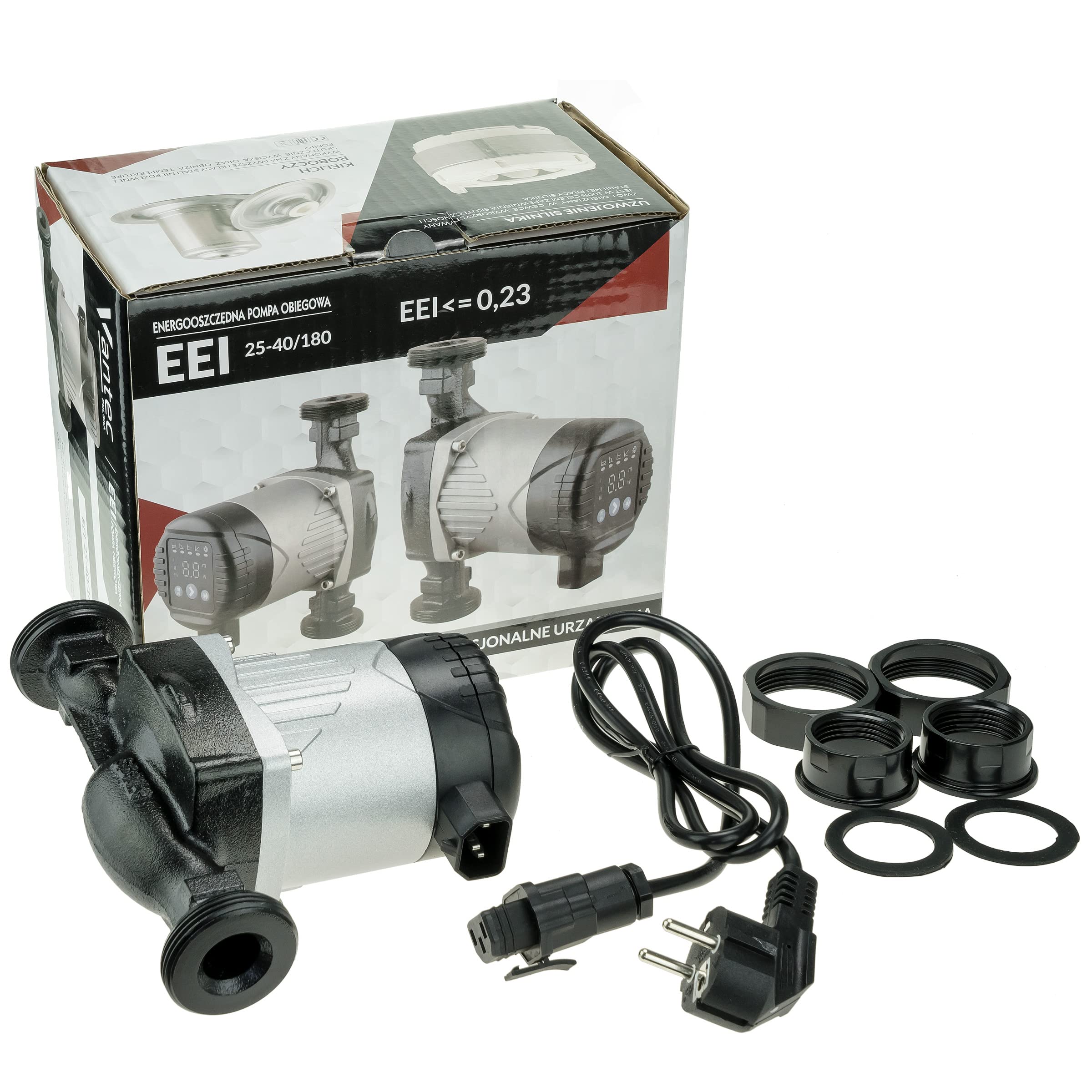 VANTEC EEI 25-40/180 Pompe de circulation haute efficacité IBO 4,5 m