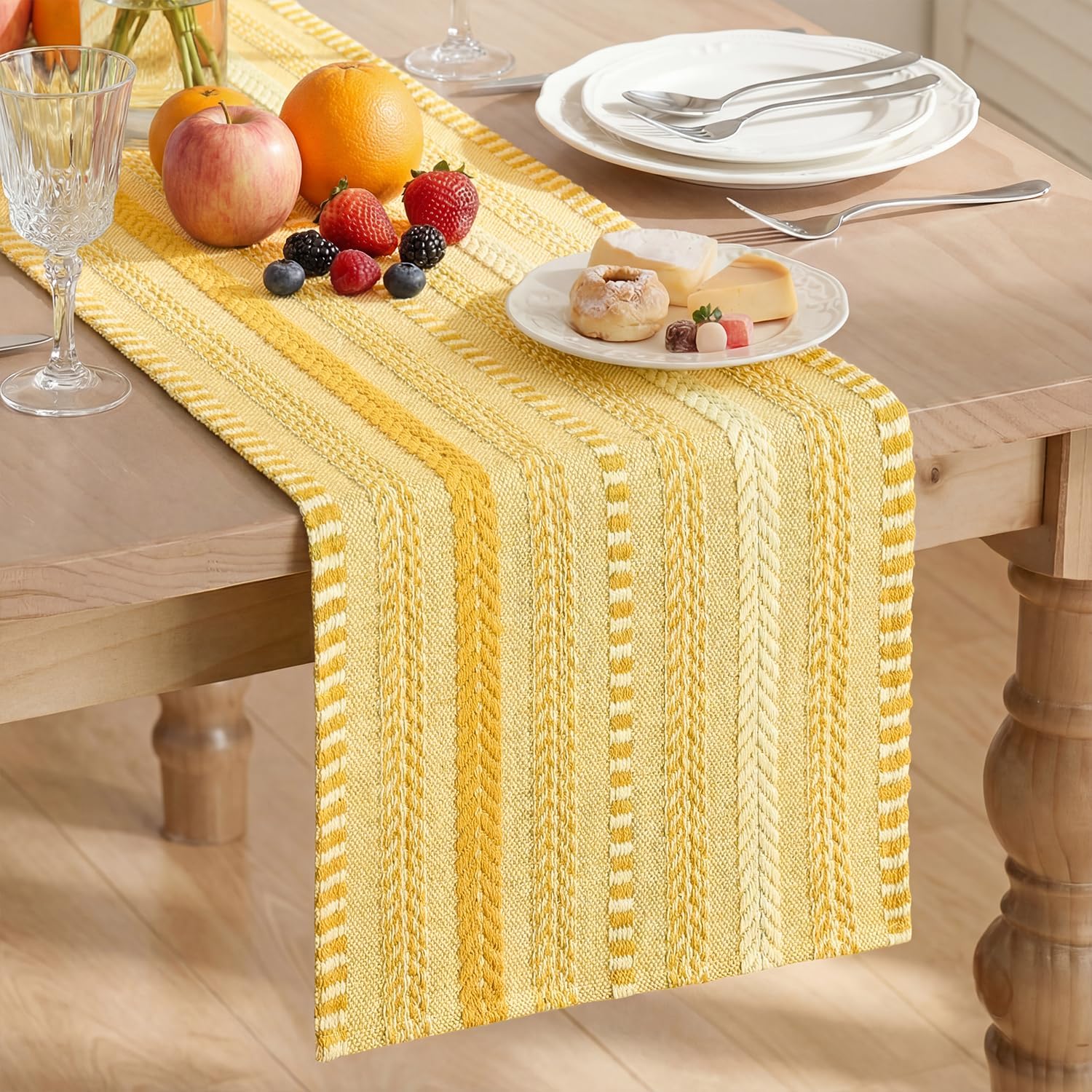 Table Runner Yellow