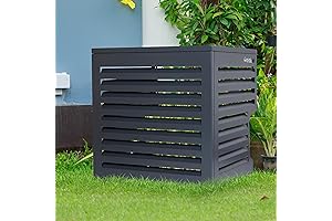 Premium Gray Gas Meter Cover for Outside Condenser Units