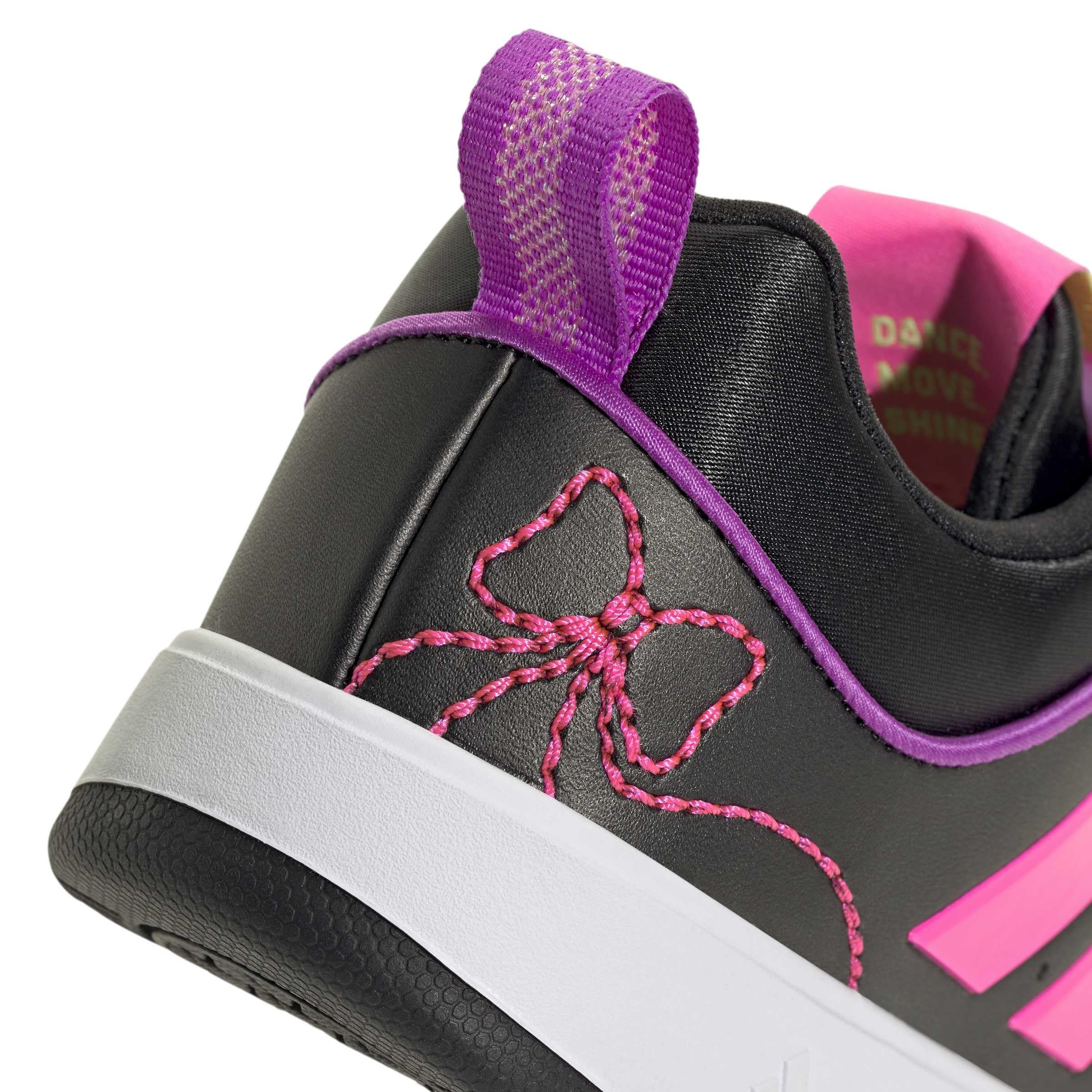 adidas Uniseks - dzieci Tensaur Sport 3.0 Girls Kids Shoes, core black/lucid pink/purple burst, 30 EU
