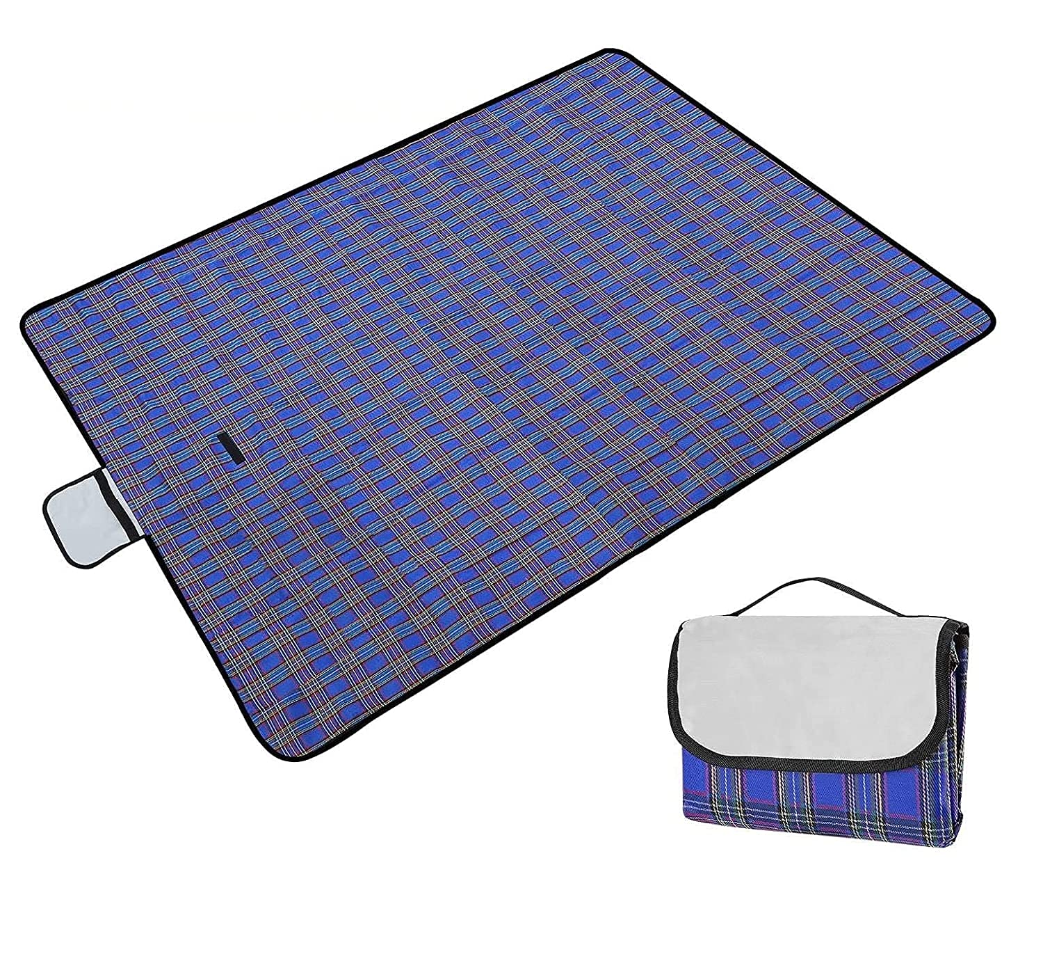 Vinsh Enterprise Picnic Mat, Foldable Sandproof Blanket Mat with Waterproof Backing for Garden, Beach, Camping, Hiking, Travel - (150 X 180 cm), (Multicolour) (B0BVK8JHBP) Amazon Price History, Amazon Price Tracker