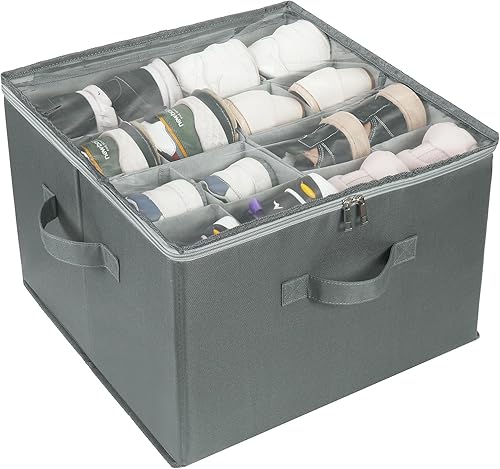 XHGWJSX Organizador de zapatos para armario, caja de almacenamiento de zapatos, organizador de zapatos con tapas transparentes, ahorro de espacio,