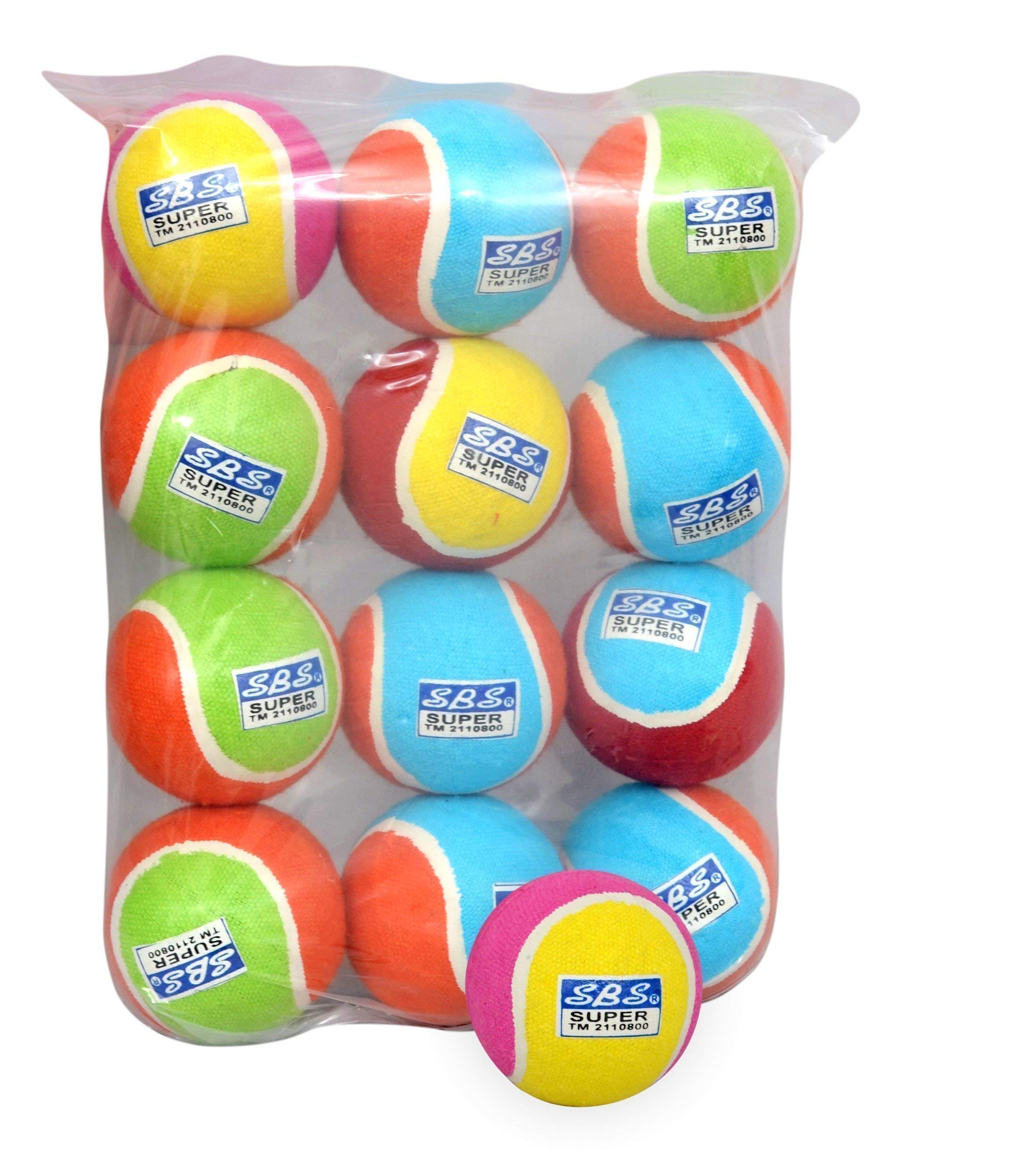 SBS Super-Cricket Tennis Balls (12 Balls Pack) (B074FY7N5F) Amazon Price History, Amazon Price Tracker