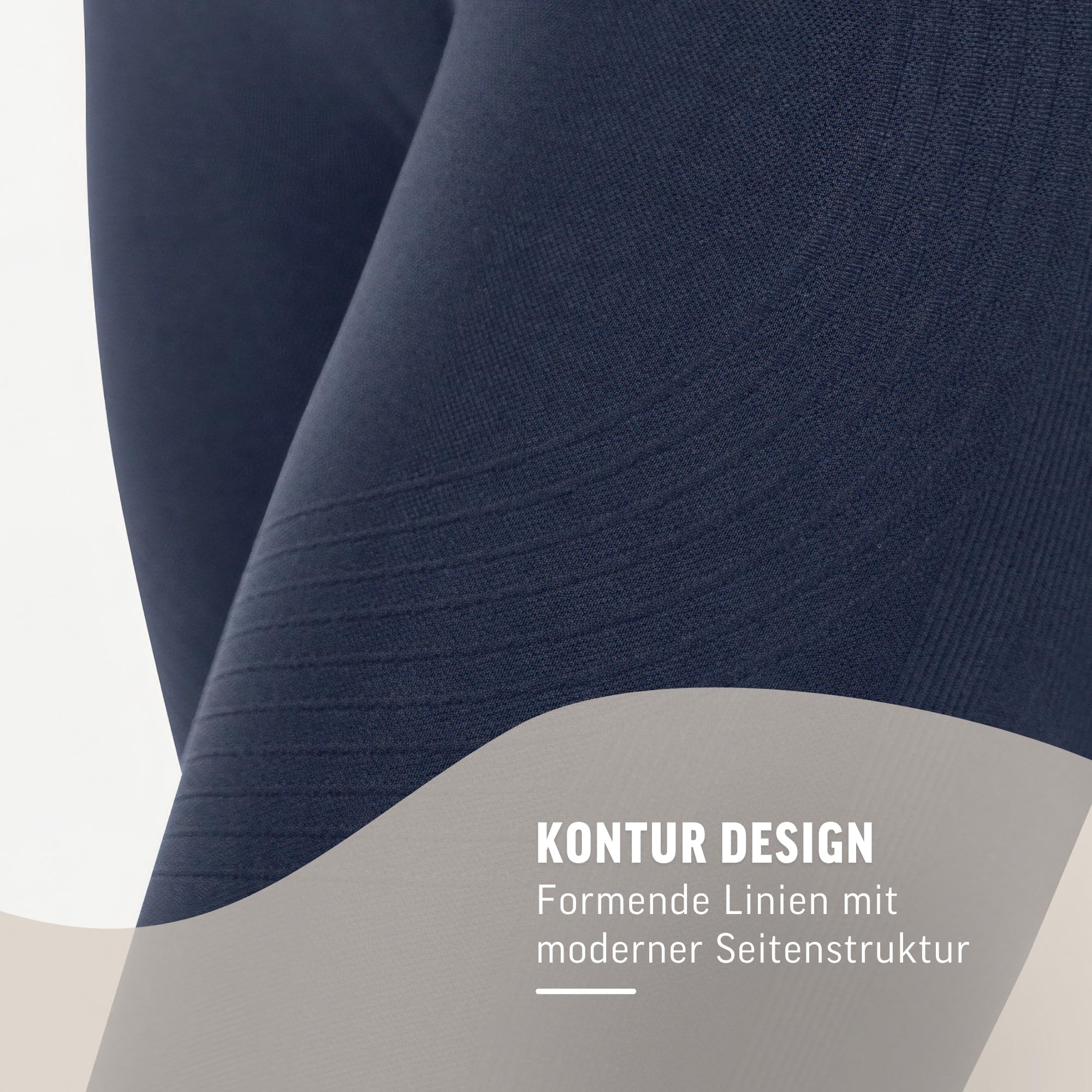 SMILODOX Leggings Damen Vonda Seamless Sportleggings mit Scrunch, High Waist und V-Shape Bund, Gym Leggings, Yogaleggings, Fitnesshose mit Push Up und Scrunch Butt, Sport, Training & Freizeit