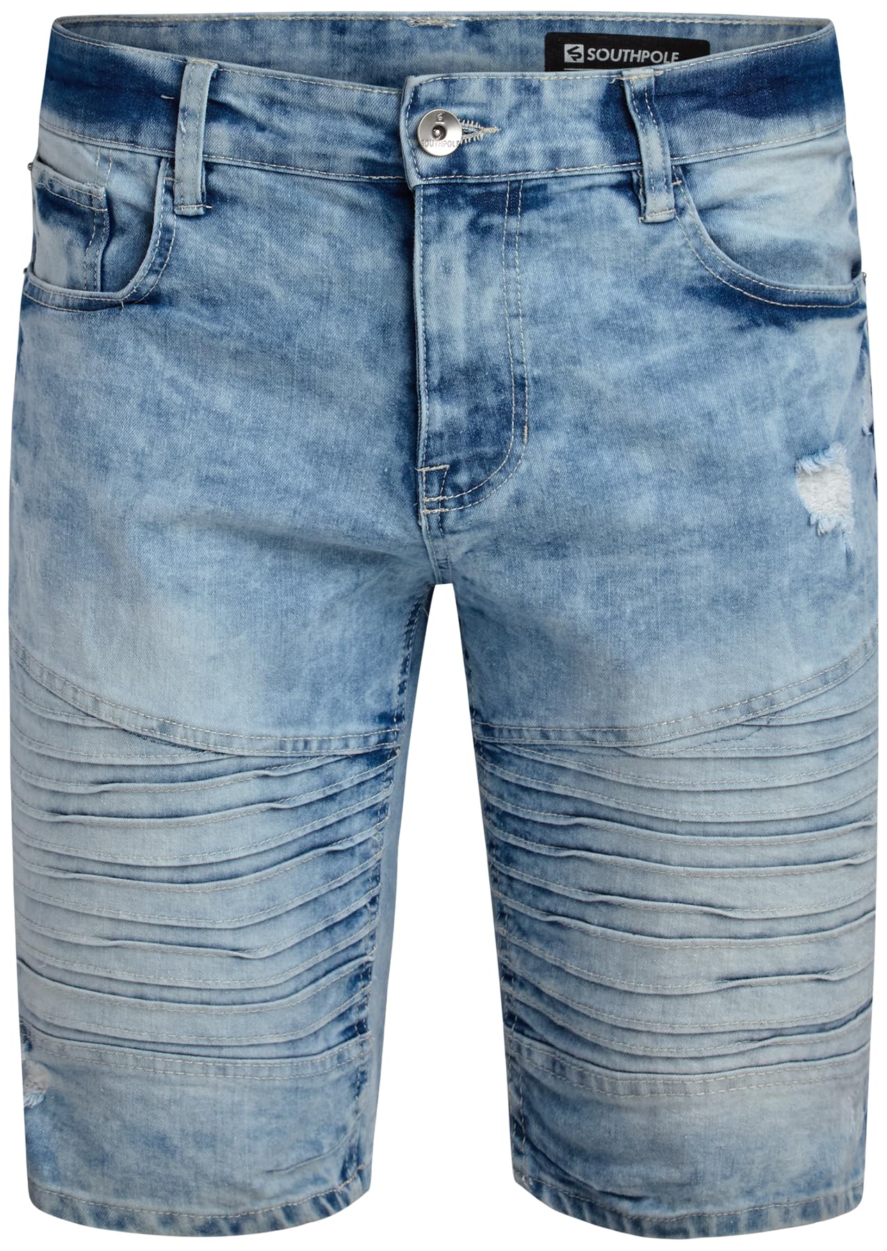 SOUTHPOLE デニムジョーツ M Amazon.com: Southpole Mens Stretch Distressed Ripped Denim Jorts