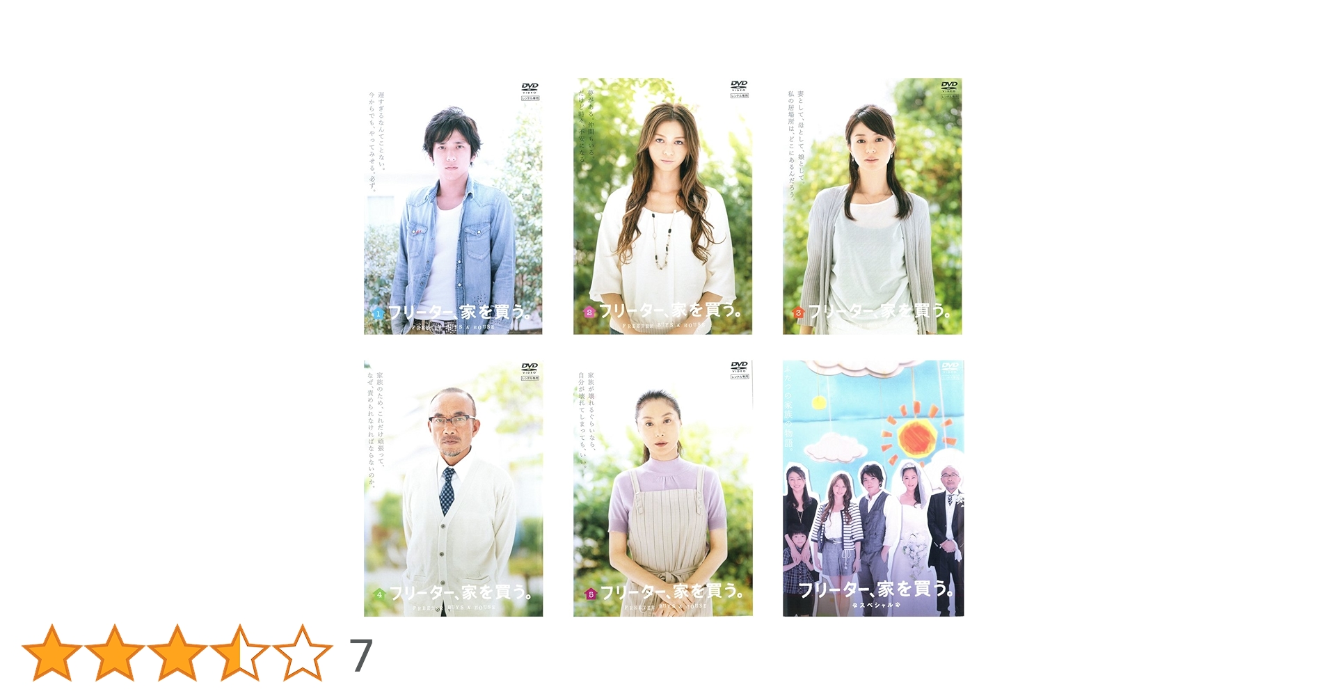 フリーター,家を買う。 DVD-BOX〈6枚組〉とスペシャルドラマDVDセット Amazon.co.jp: フリーター、家を買う。DVD-BOX 【予約特典クリア