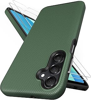 SSLOTSCASE for Samsung Galaxy A16 5G Phone Case with Screen Protector, Military Grade Drop Protection, Slim Lightweight Full-Body Rugged Protective Phone Case Cover for Samsung Galaxy A16, Green