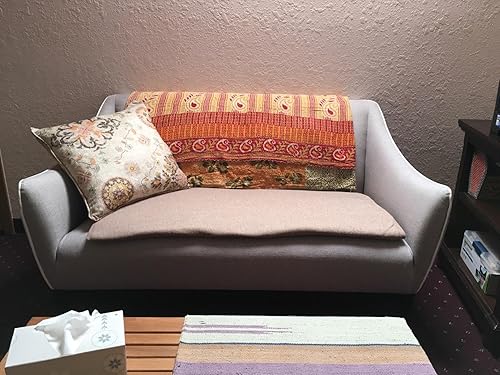 Miniatura 3 de Sophia-Art 10 Uds Lote de algodón tribal indio Kantha edredón Vintage algodón cubierta de cama al por mayor manta de rally