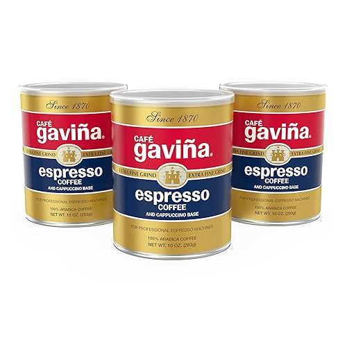 Miniatura 17 de Café Gaviña Espresso; molido fino, 100% café Arábica (lata de 10 oz)