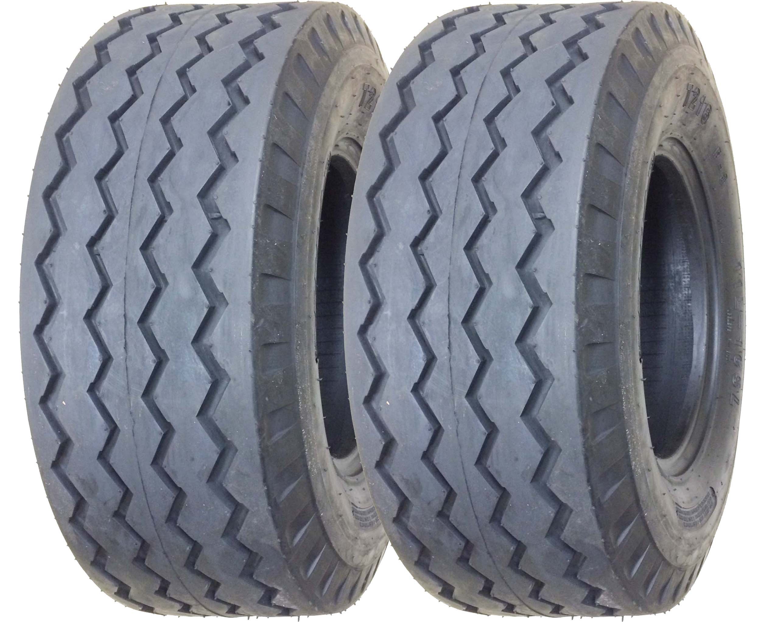 ZEEMAXSet of 2 New Heavy Duty 11L-16 Backhoe Implement Tires 12PR - 11069