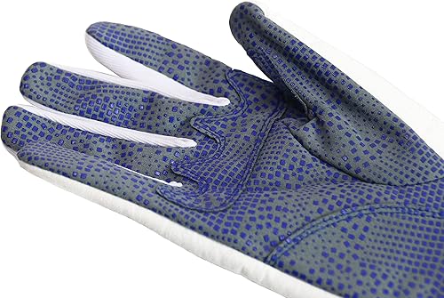 Miniatura 4 de LEONARK Guantes acolchados de esgrima para espada y sable de aluminio, manoplas de cuero para práctica de esgrima y combate, 1 paquete