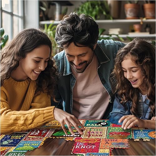 Miniatura 4 de White Mountain Puzzles Things We Decimos, rompecabezas de 1000 piezas