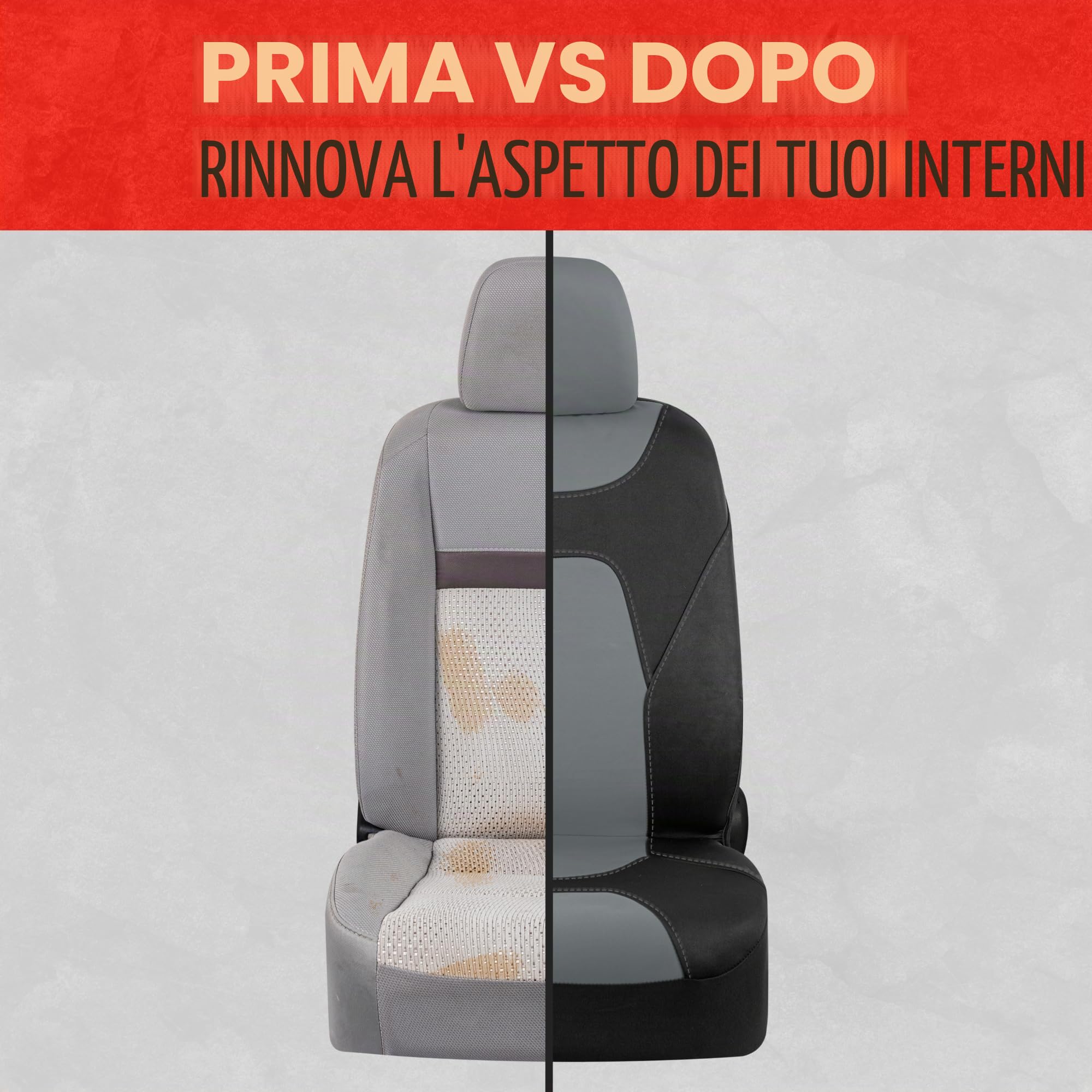 Motor Trend OS274 AquaShield - Coprisedili anteriori in neoprene impermeabile a 3 strati con design moderno, universali, adatti per auto, camion, furgoni, SUV