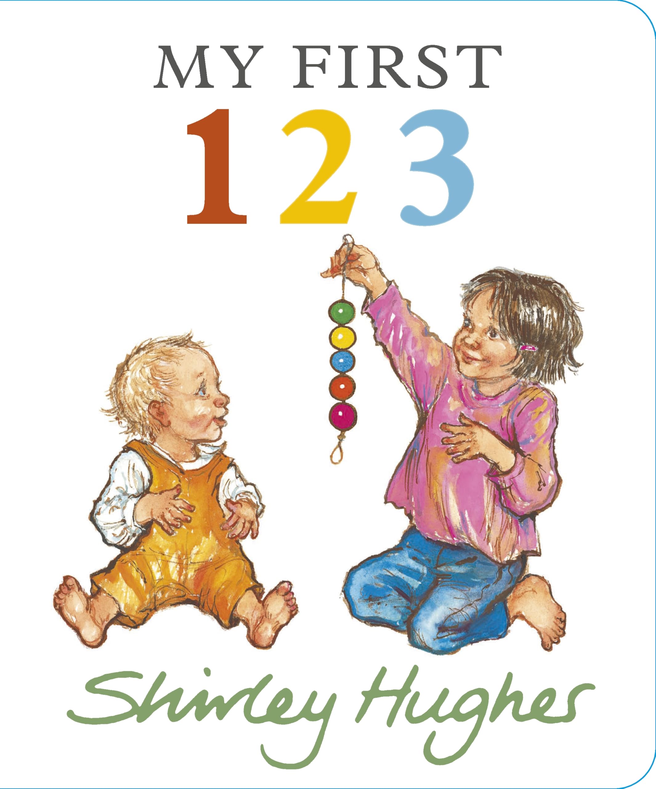 My First 123 by Shirley Hughes (Board book)