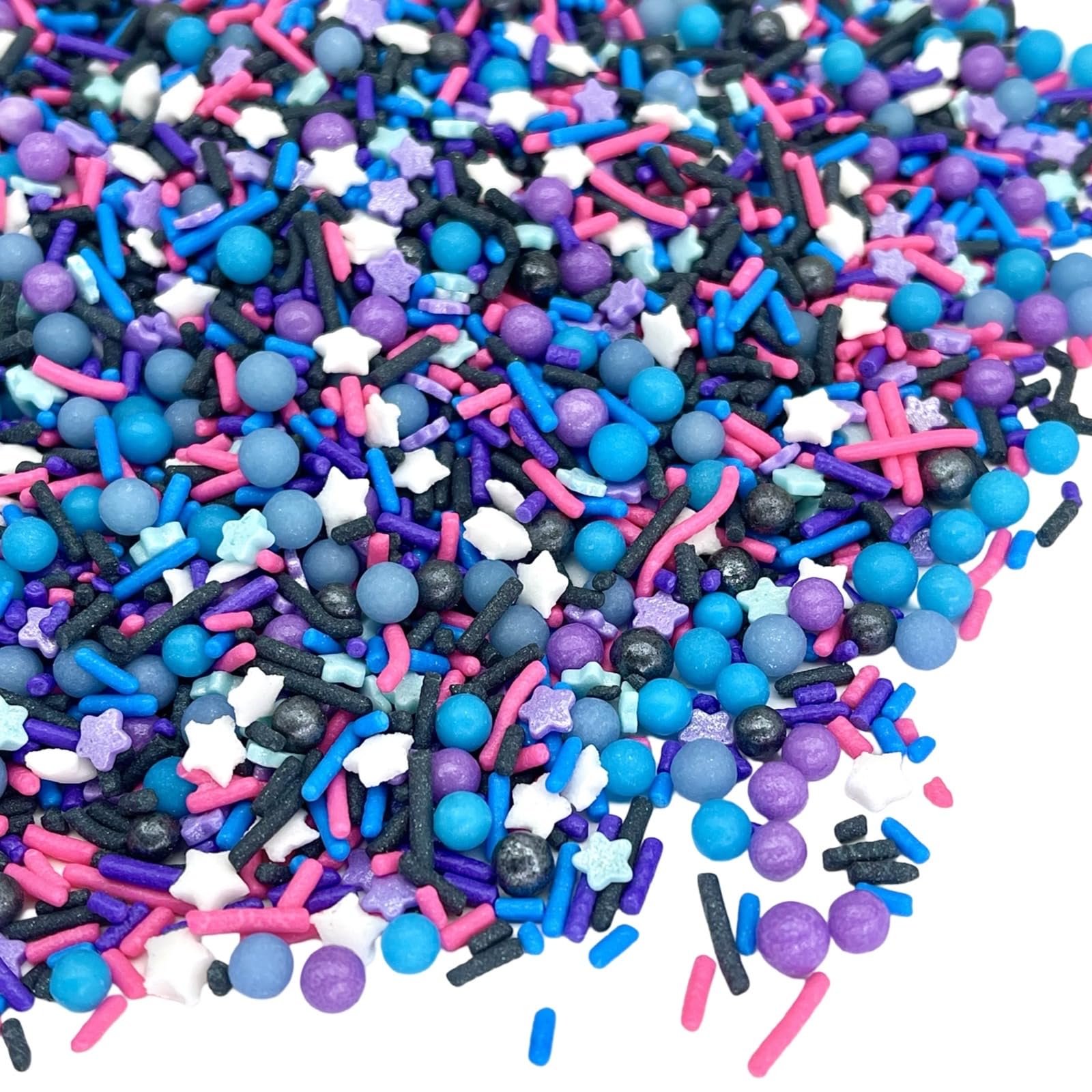Manvscakes Galaxy Sprinkles | 8 Ounces | Star Sprinkles | Jimmies |