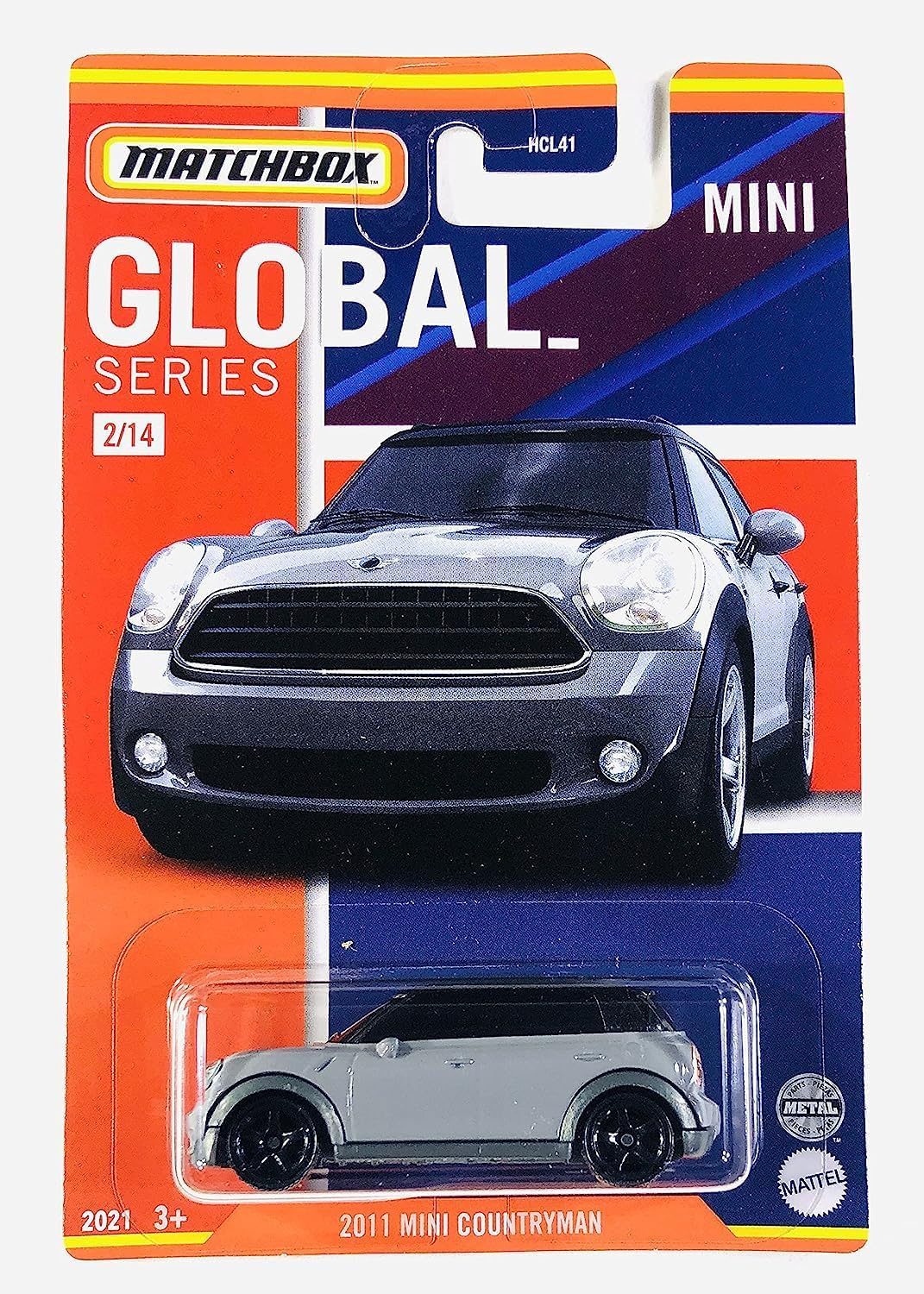 Matchbox - 2011 Mini Countryman - Gray - Global Series - 2/14