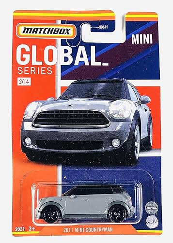 Matchbox - Mini Countryman 2011 - Gris - Serie Global - 214