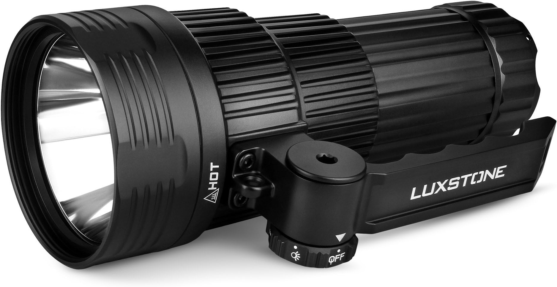 X30 Lightweight Searchlight – High Luminance LED 1 km Beam Flashlight for Camping, Hunting, Fishing, Scuba Diving and More