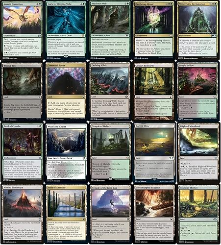 Miniatura 6 de Commander Spider Deck - Golgari Black Green - EDH - Shelob - Lord of the Rings LOTR - 100 cartas - Magic The Gathering Deck - Muy fuerte