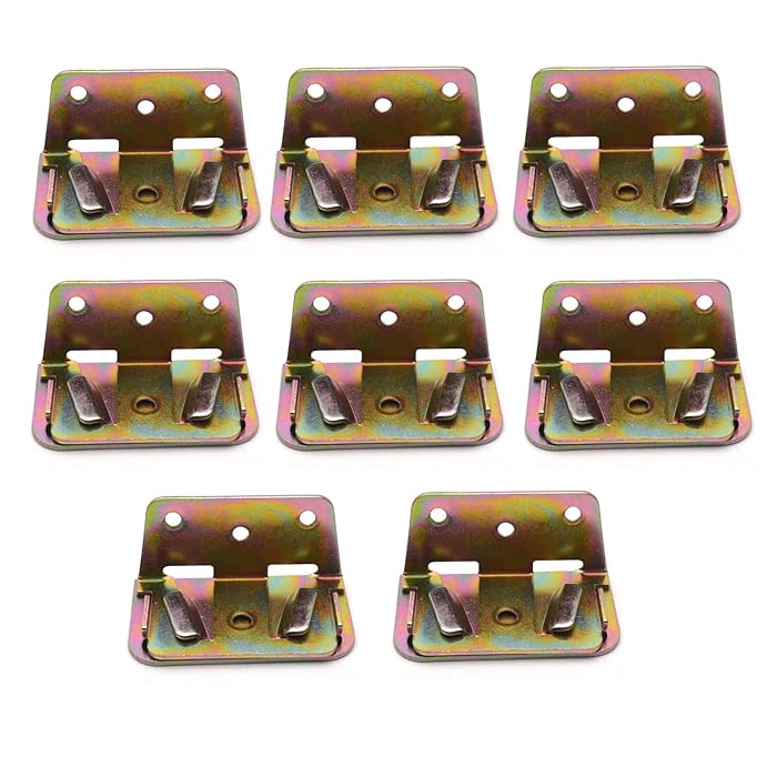 Buy Antrader Heavy Duty Wood Bed Rail Bracket Bed Slat Connector Wood