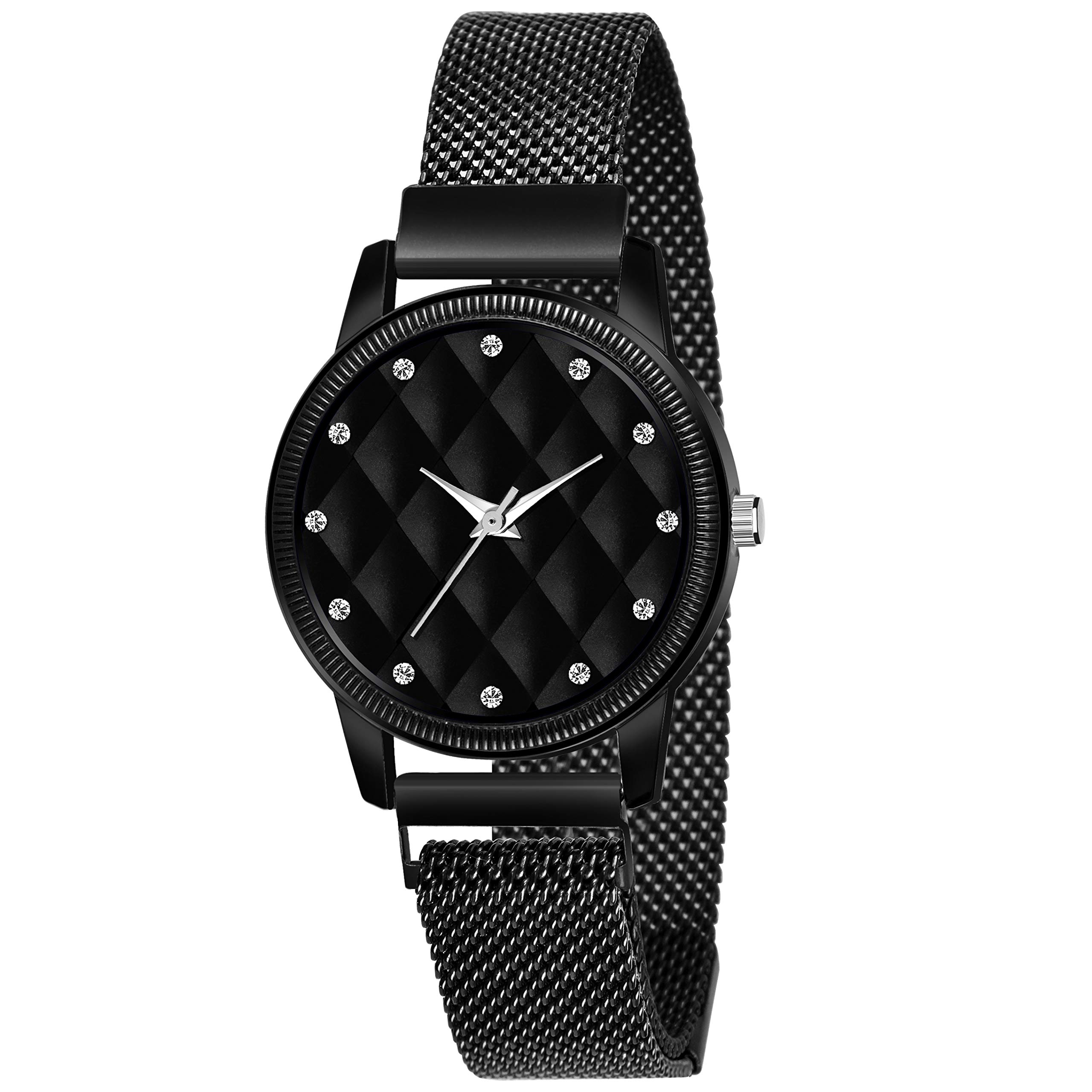 The Shopoholic Analogue Black Dial Magnetic Belt Womens Watch (B08Y8WG2X8) Amazon Price History, Amazon Price Tracker