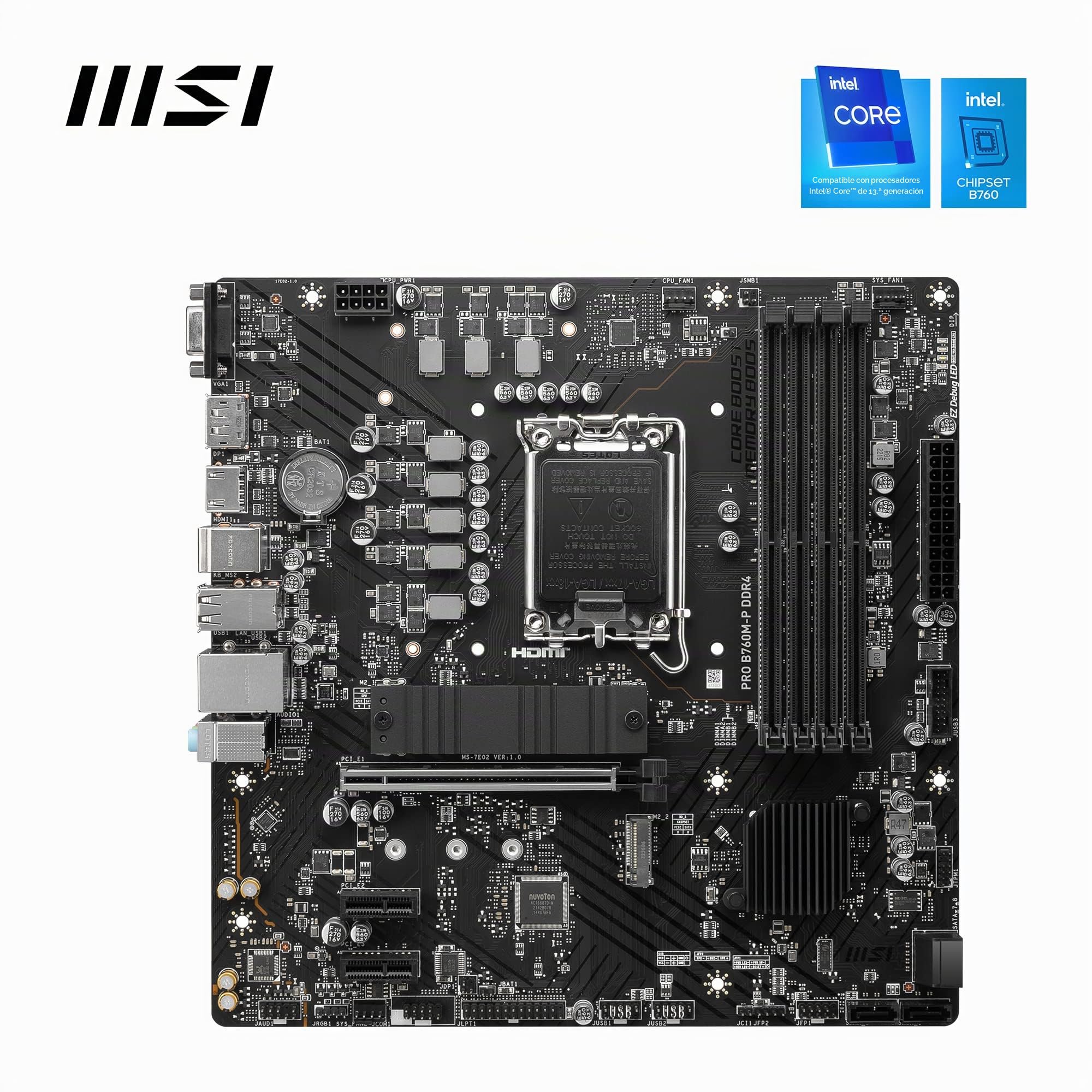 Pro B760M-P DDR4