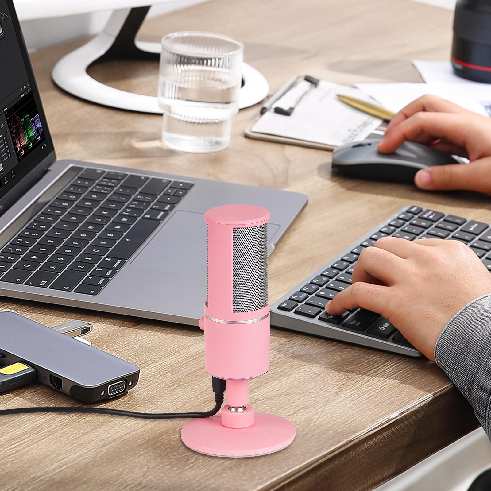 Amazon.com: GEEKRIA for Creators USB A to Micro USB Microphone
