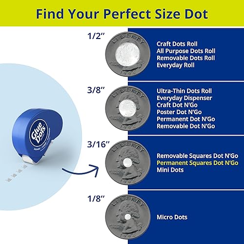 Miniatura 5 de Glue Dots Poster Dot N' Go despachador de adhesivos ultrafino