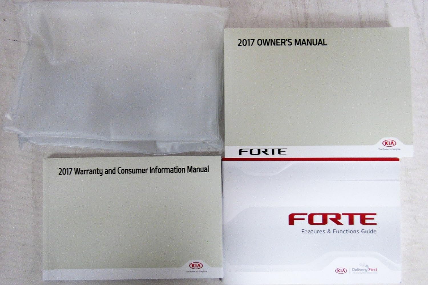 2017 Kia Forte Owners Manual Guide Book Set Kia Books