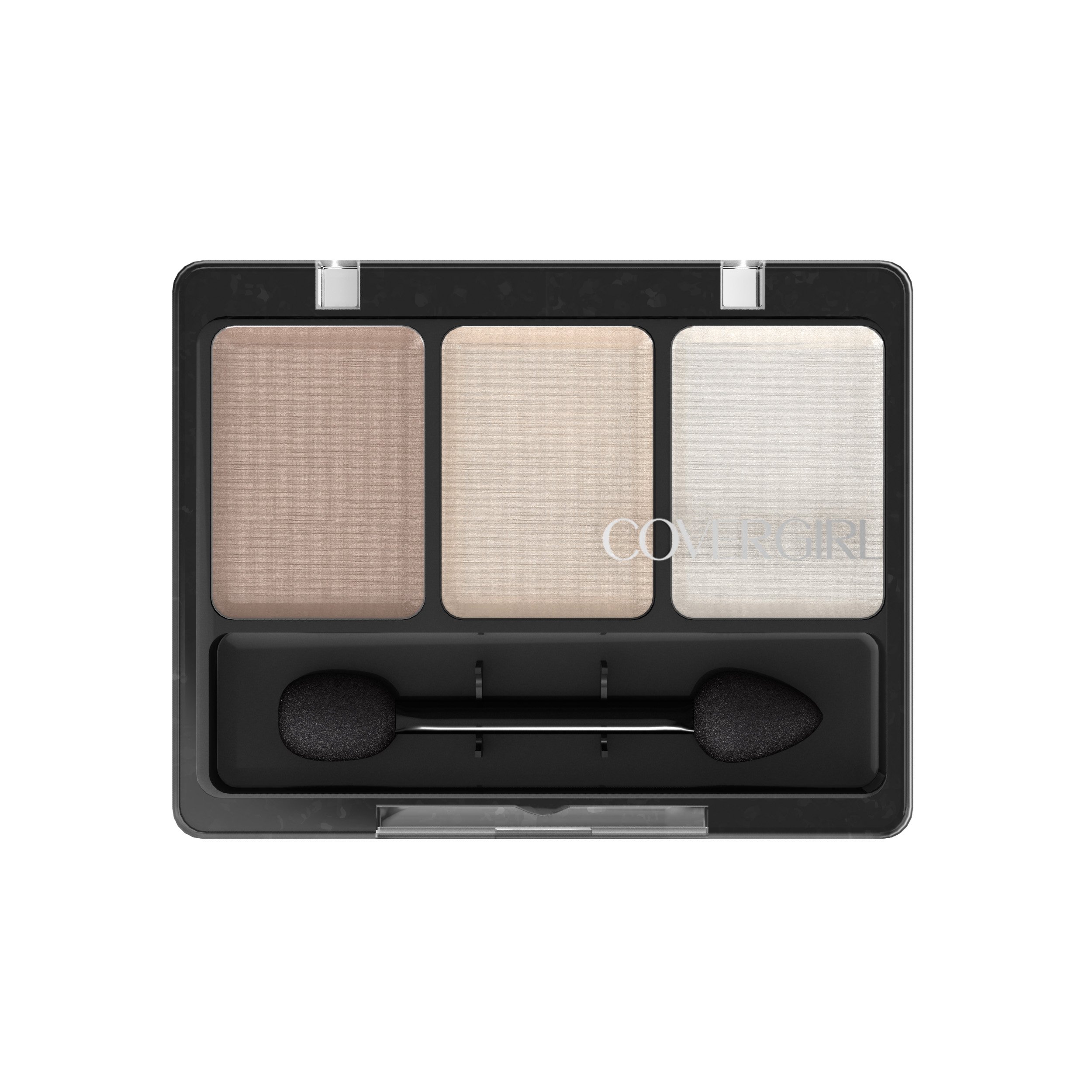 COVERGIRL Eye Enhancers Eyeshadow Kit, Café Au Lait, 3 Colors