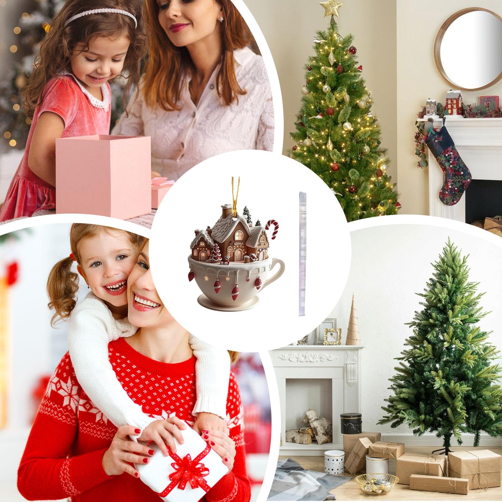 Kerst ornament papier wit - Kerstkaarten | Kaartje2go