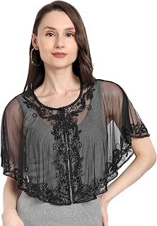 Matelco Women Net Poncho Cape Price In India