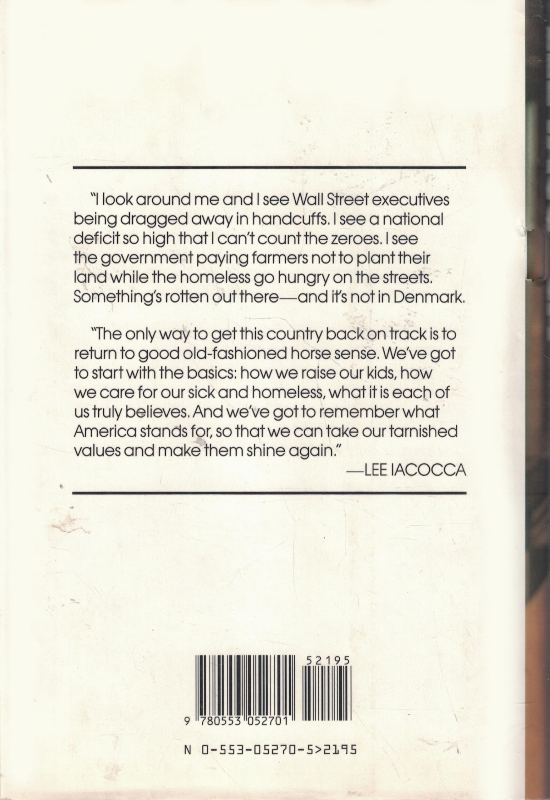 Talking Straight Lee Iacocca and Sonny Kleinfield - PT01