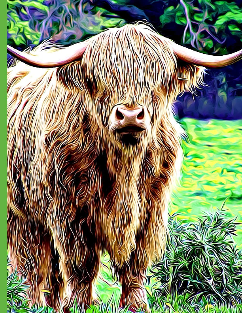 2021 Highland Cow Planner - Daily Weekly Monthly: Diary and Organizer