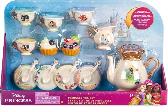 Disney Store Official Once Upon a Story Tea Set with Sound Effects