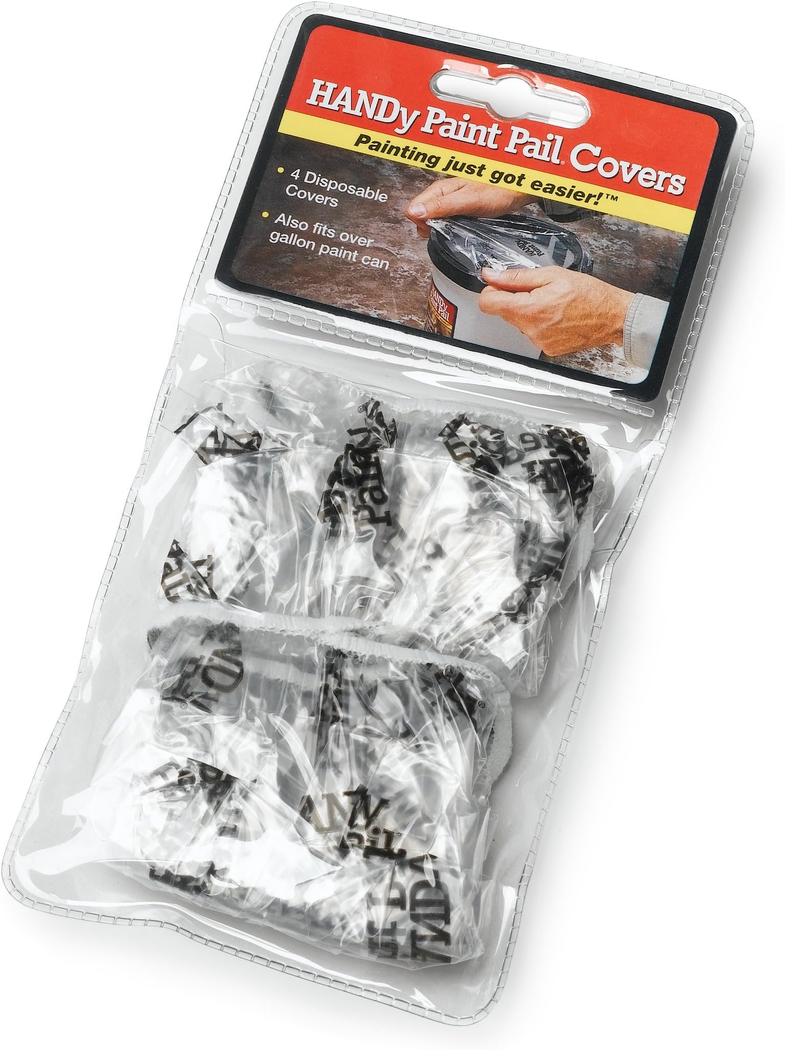 Handy 2515-CT Handy Paint Pail Covers, 4-Count
