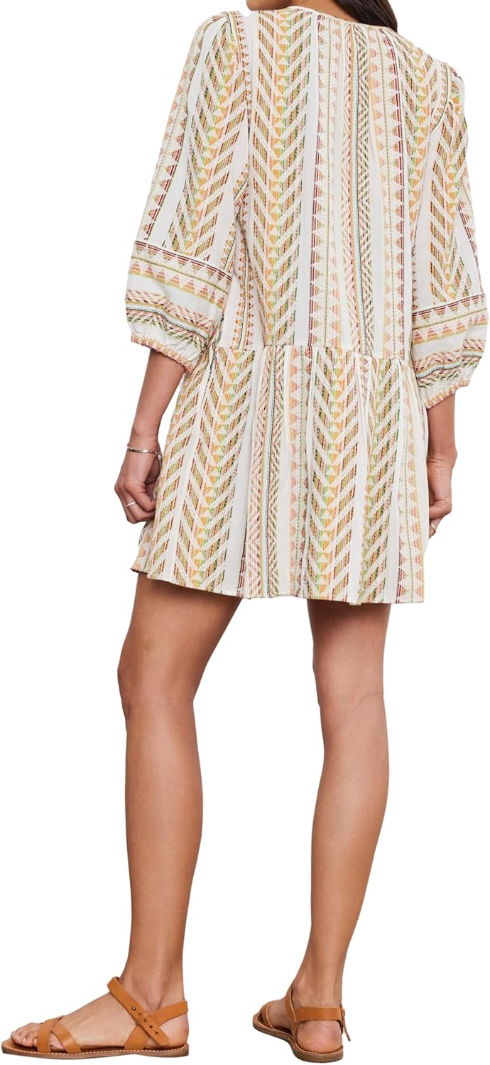 Velvet by Graham & Spencer Women's Numa Island Stripe Dress - Image 3