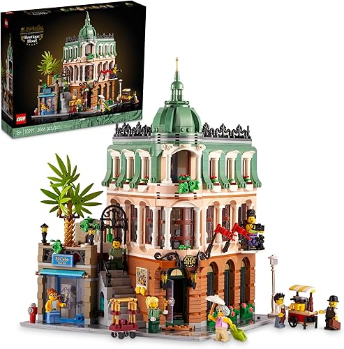 LEGO Icons Boutique Hotel 10297 - Juego de construcciĂłn para adultos 3066 piezas LEGO Icons Boutique Hotel 10297 - Juego de construcciĂłn para adultos 3066 piezas